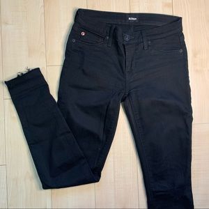 HUDSON Black Skinny Jeans